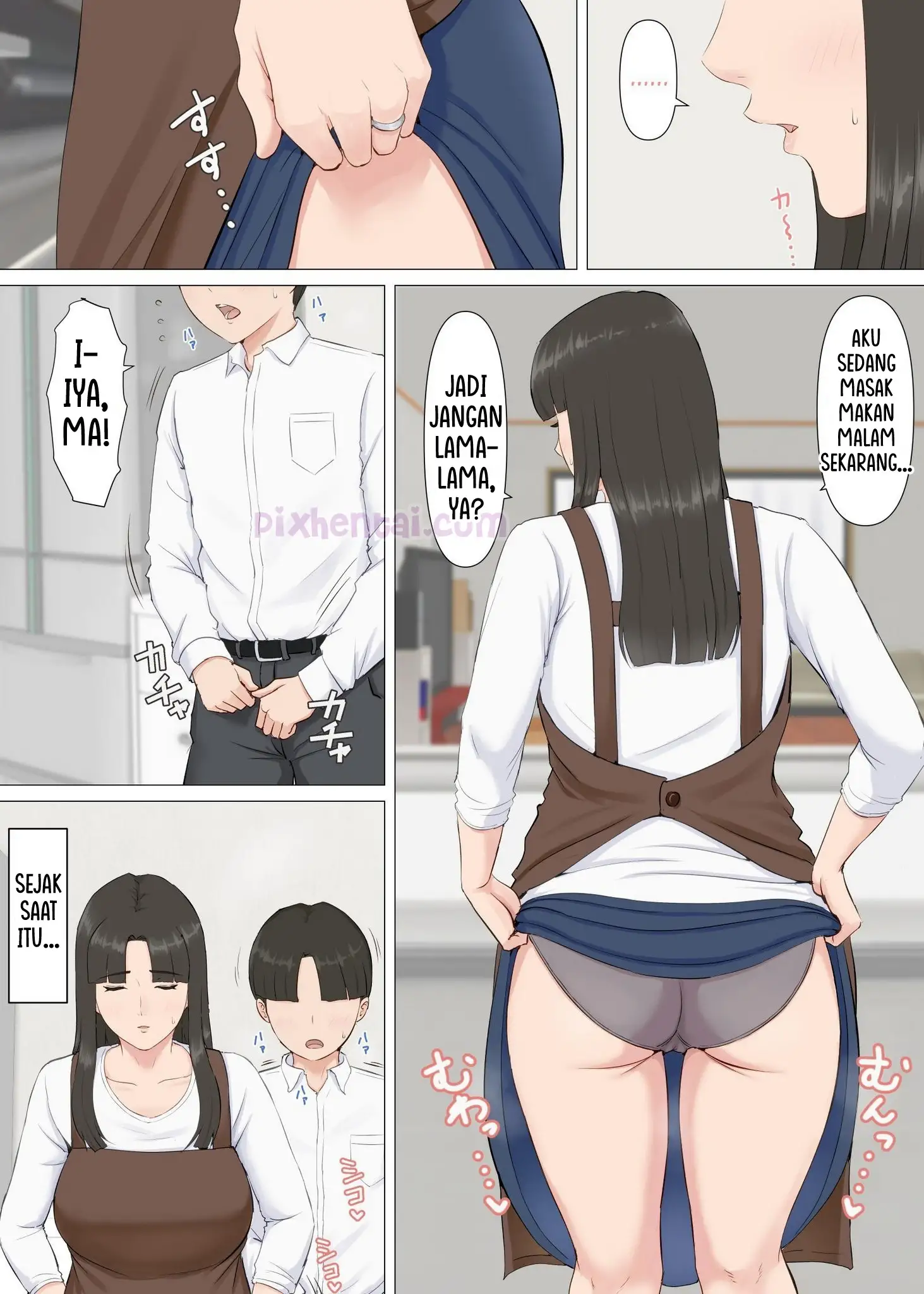 Komik hentai xxx manga sex bokep Kazu-kun to mama Kesalahpahaman membawa Kenikmatan 24